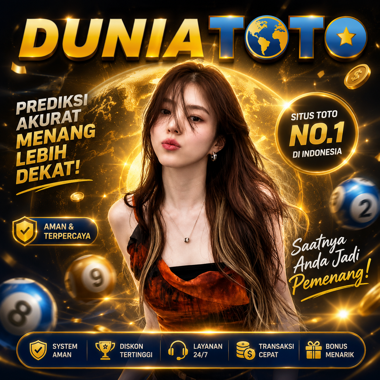 DUNIATOTO : 99% RTP Slot Akurat Gampang Menang Main di Bandar Slot Gacor Dunia