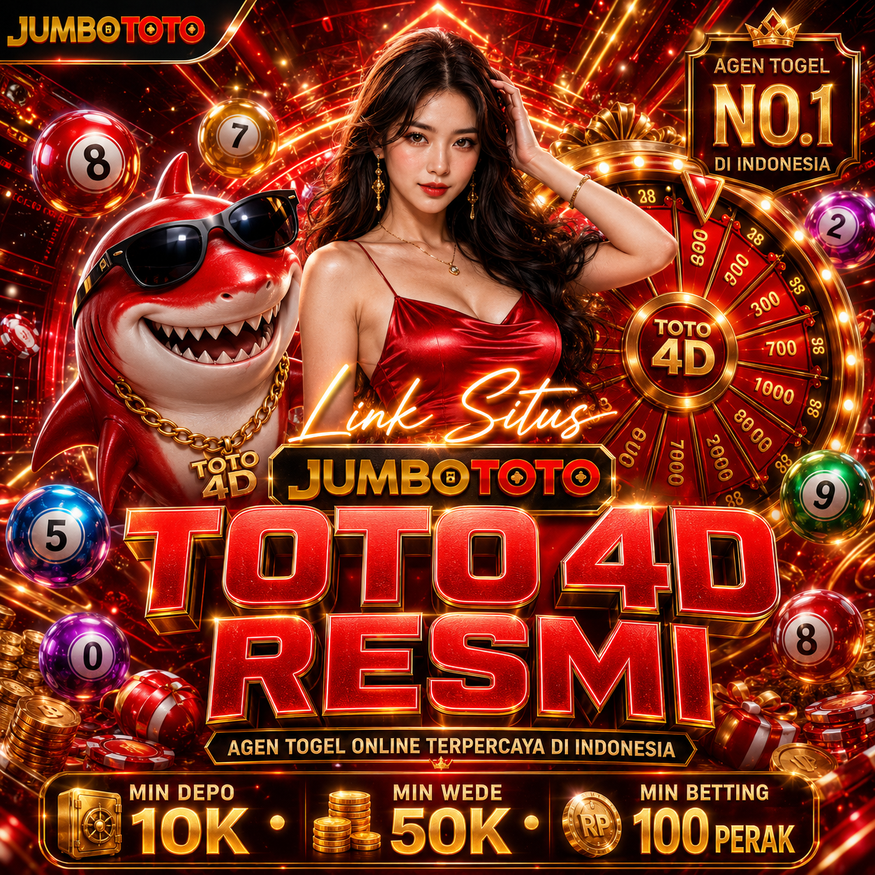 Login JUMBOTOTO Dan Tempat Daftar Situs Toto Togel 4D Terpercaya