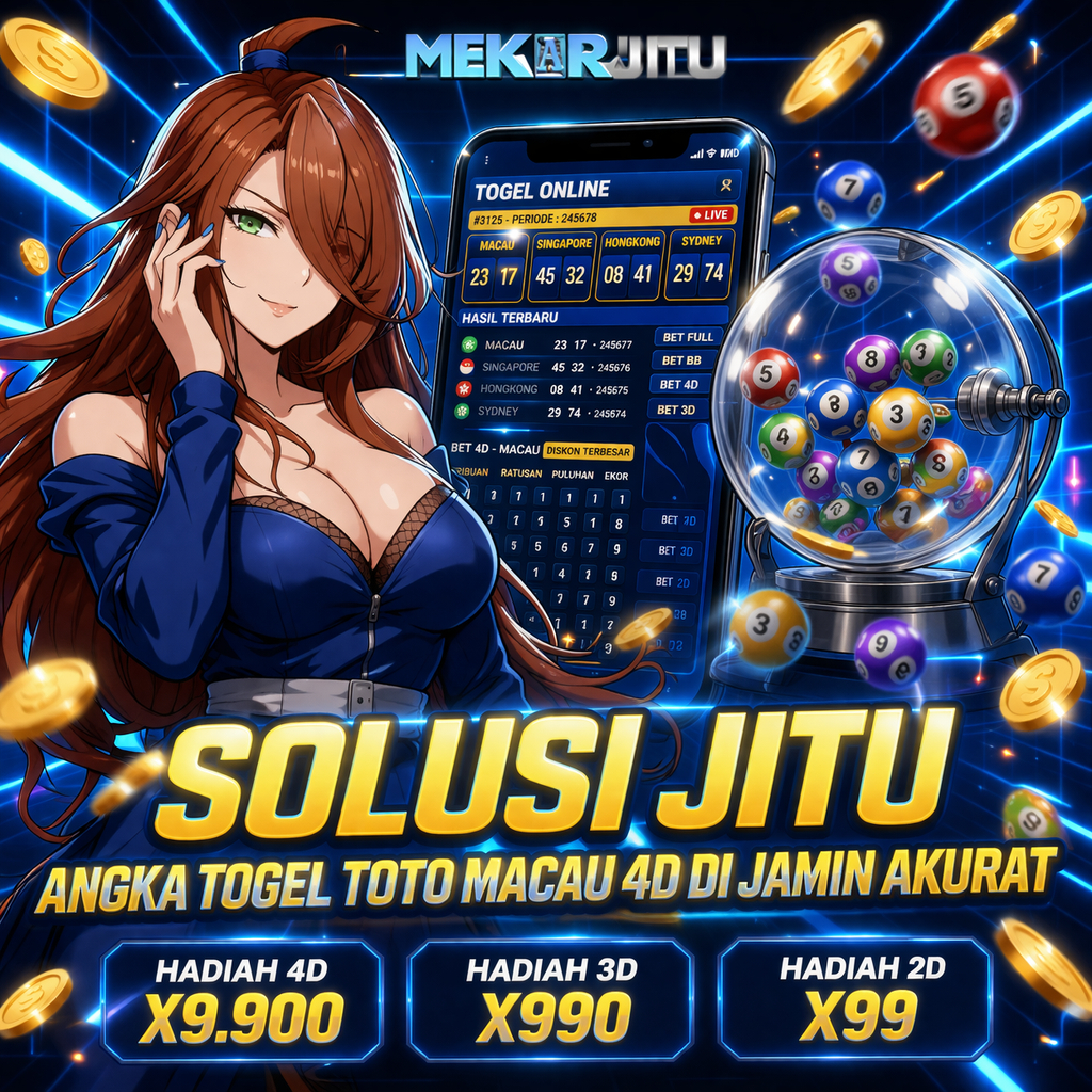 MEKARJITU ⭐ Solusi Jitu Angka Togel Toto Macau 4D di Jamin Akurat